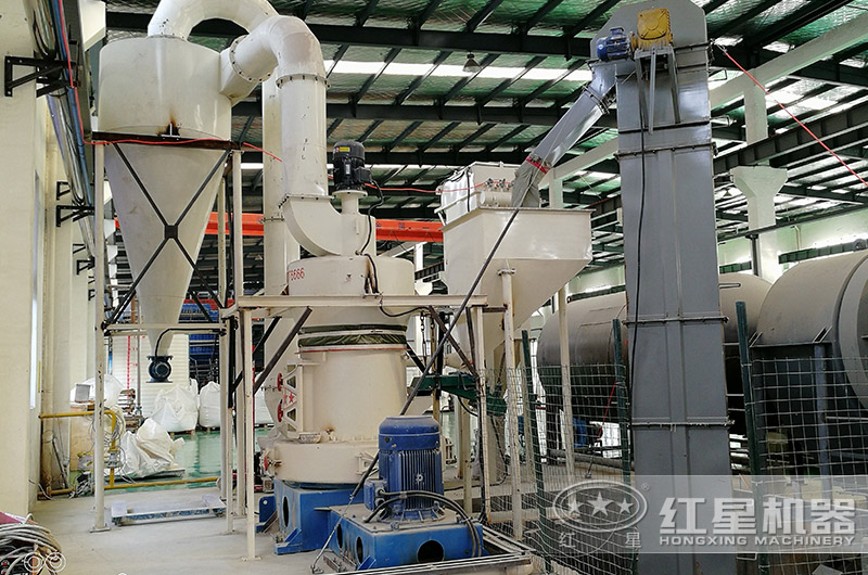 超細立式磨粉機環?，F場