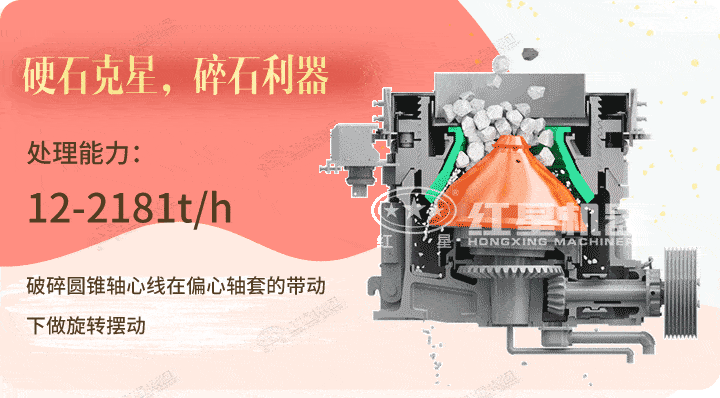 圓錐破生產工藝，破碎硬物料的必選設備